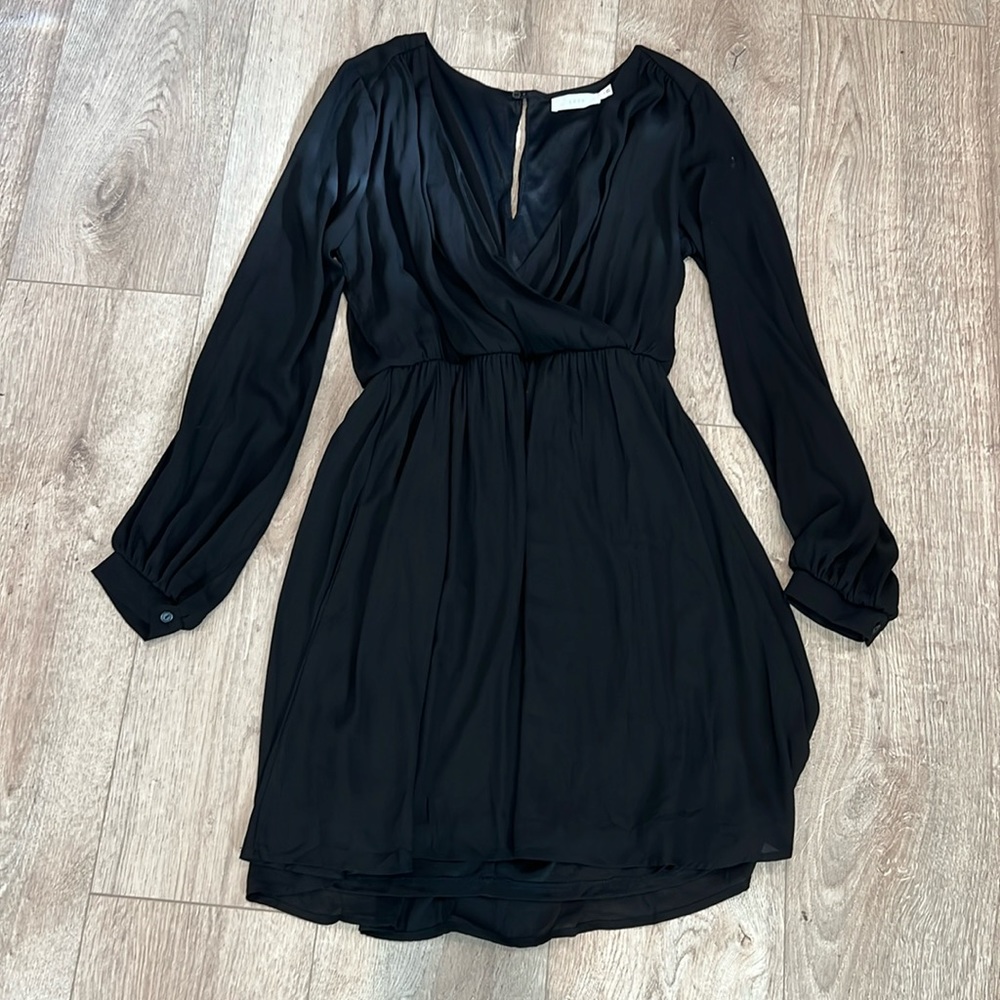 Black long sleeve Lush dress